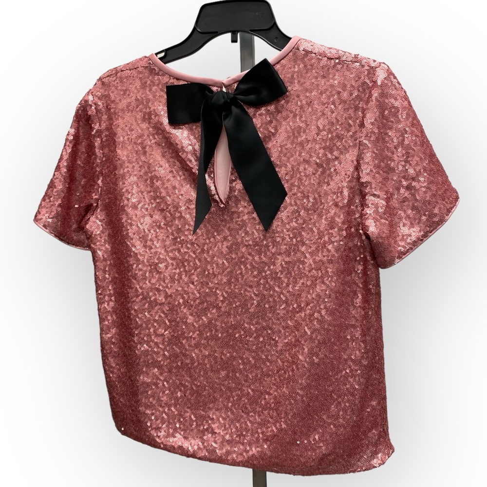 Kate Spade Sequin Bow Back Top T6 - Picture 4 of 13